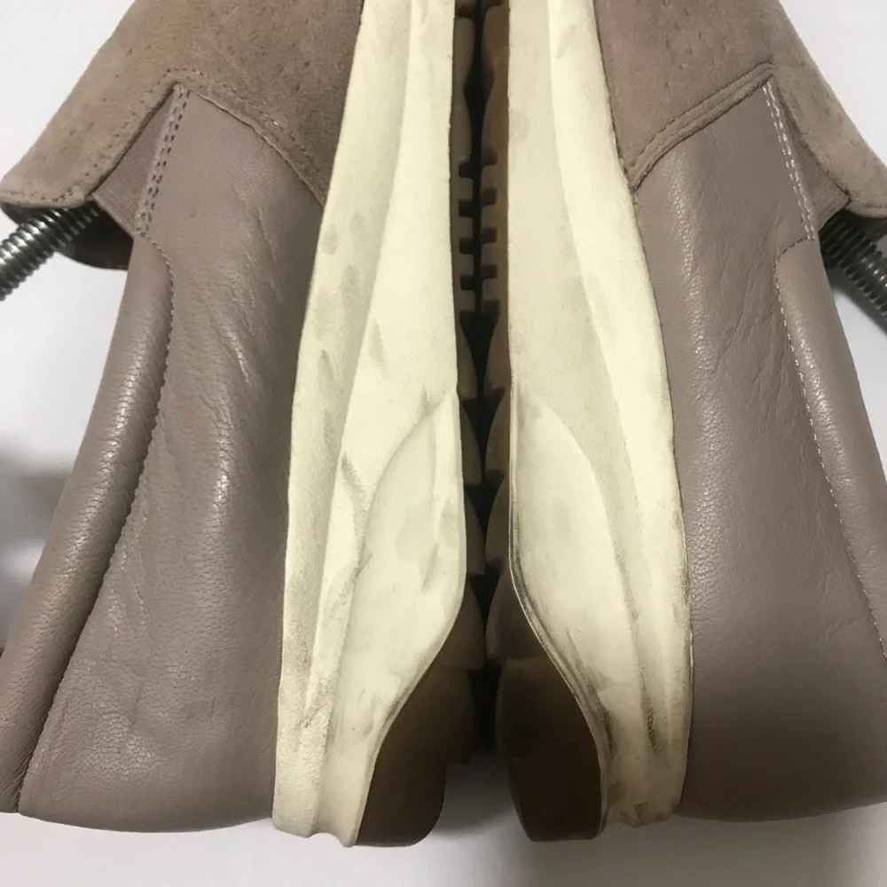 Naturalizer Selah turtle dove suede leather slip on sneakers